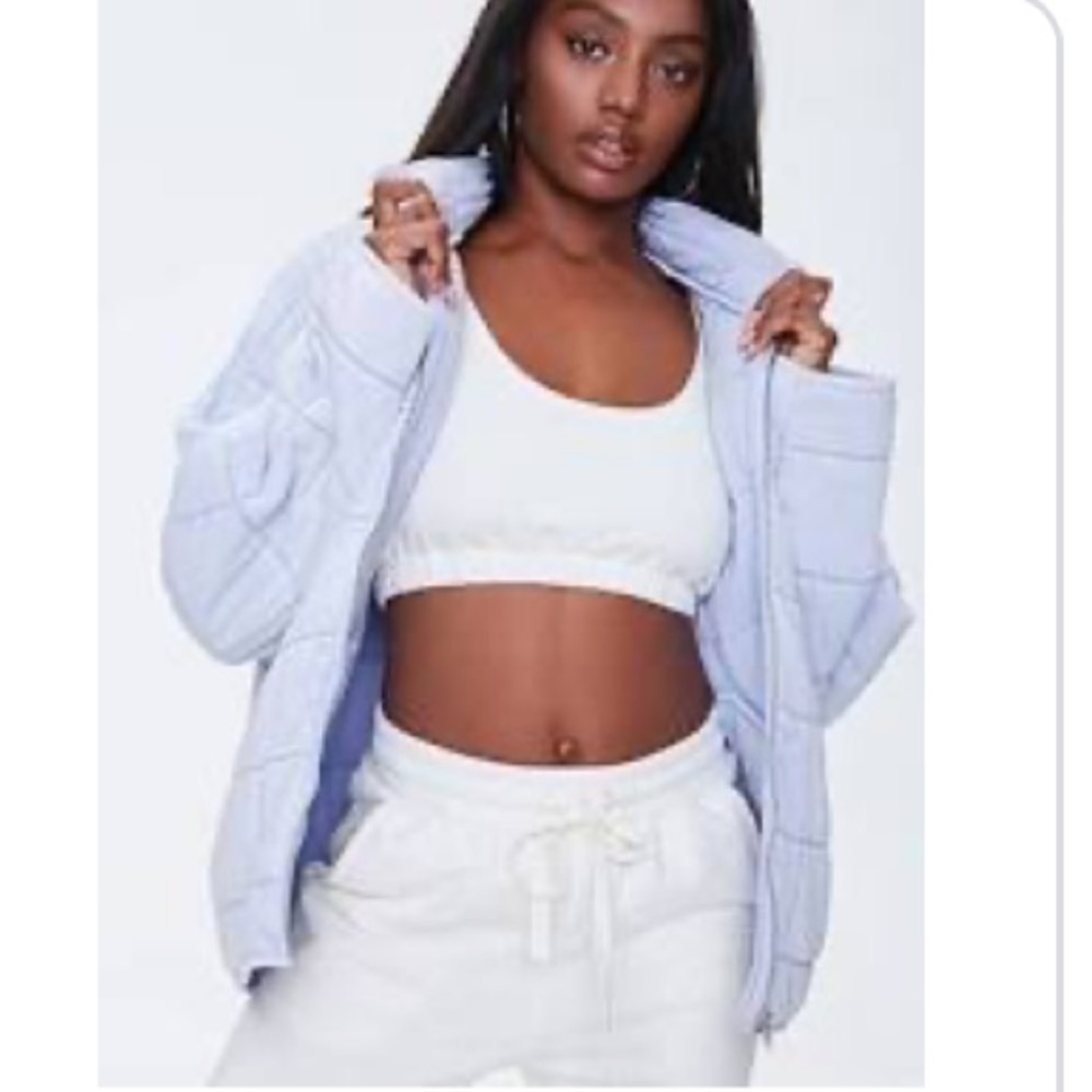 Quilted Zip-Up Jacket
